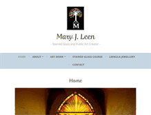 Tablet Screenshot of maryjleenart.com